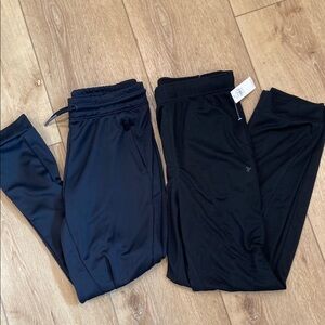 Kids Black Jogger Pants